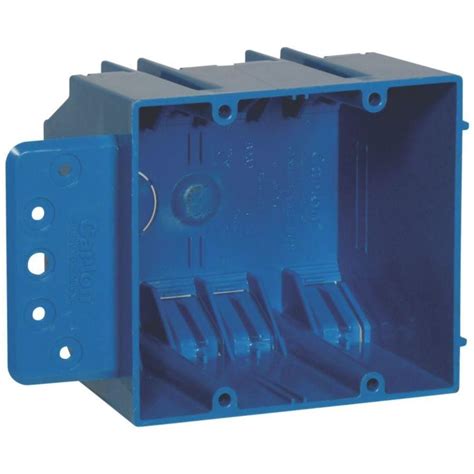 duel electrical switch box|2 gang electrical box.